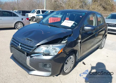 2024 Mitsubishi Mirage Es/Le z USA, uszkodzony, nr VIN ML32AUHJ2RH028779